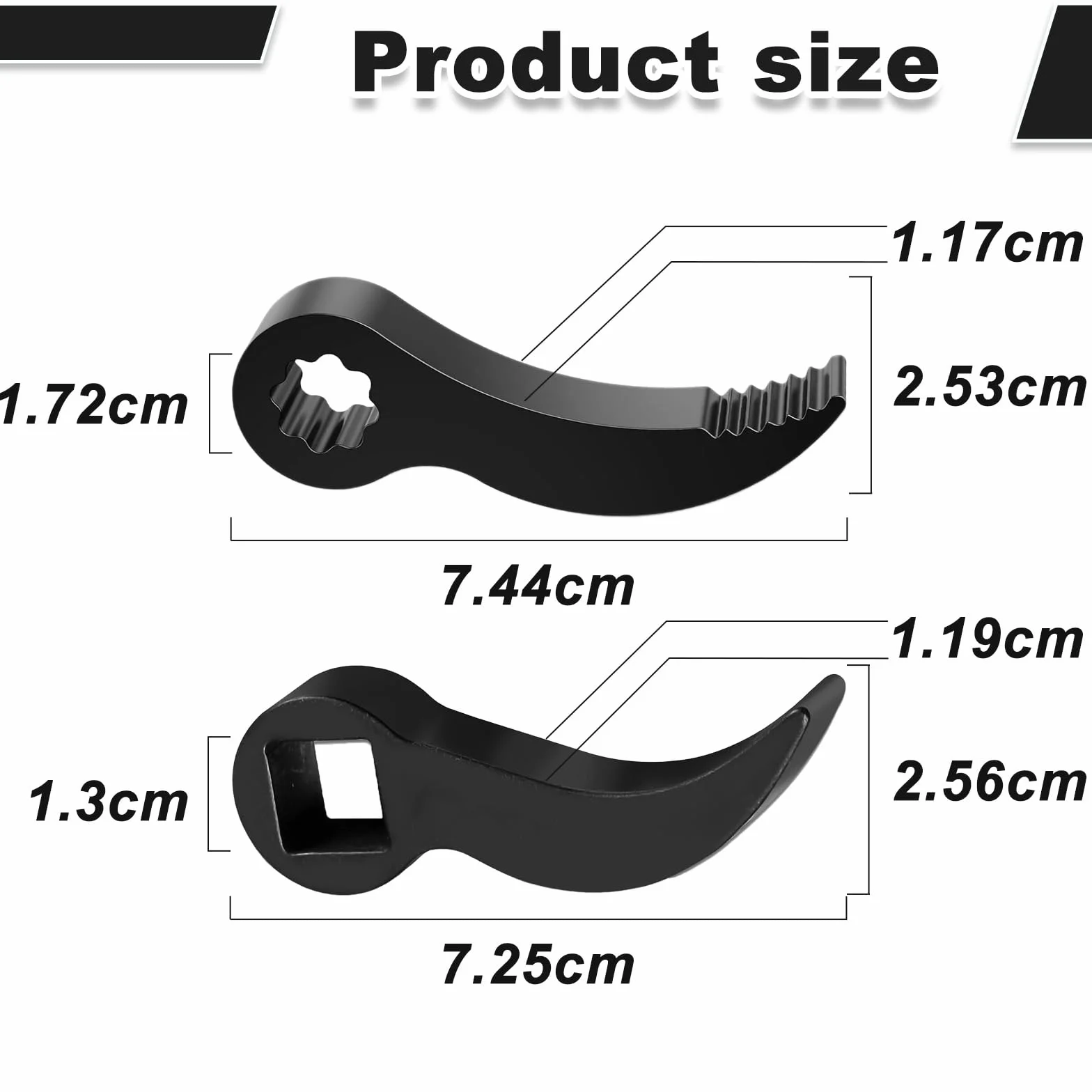 Piede di Porco Wrench Adapter 1/2 Pollice - Resistente alla Ruggine Multifunzionale per Riparazioni Auto