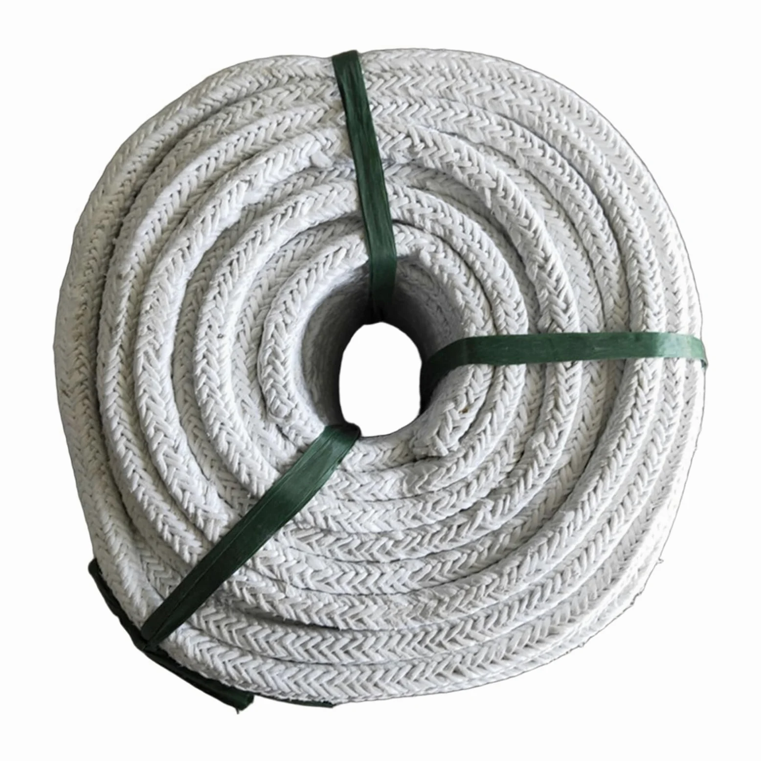 Guarnizione per stufa a legna, 5 m, in fibra di ceramica, resistente alle alte temperature, per stufe, camini, porte (diametro 50 mm)