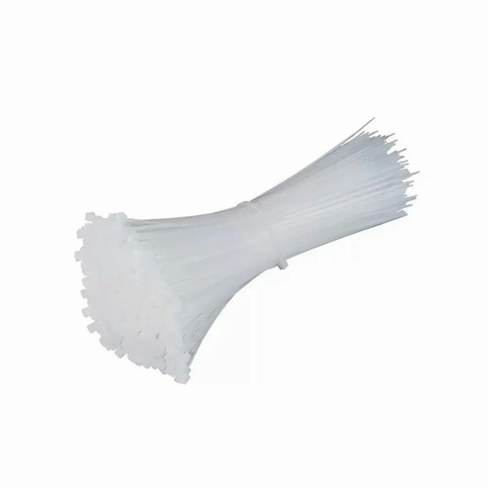 250 fascette autobloccanti resistenti in nylon bianco e nero for cablaggio - Facile Installazione(White,8x500mm)