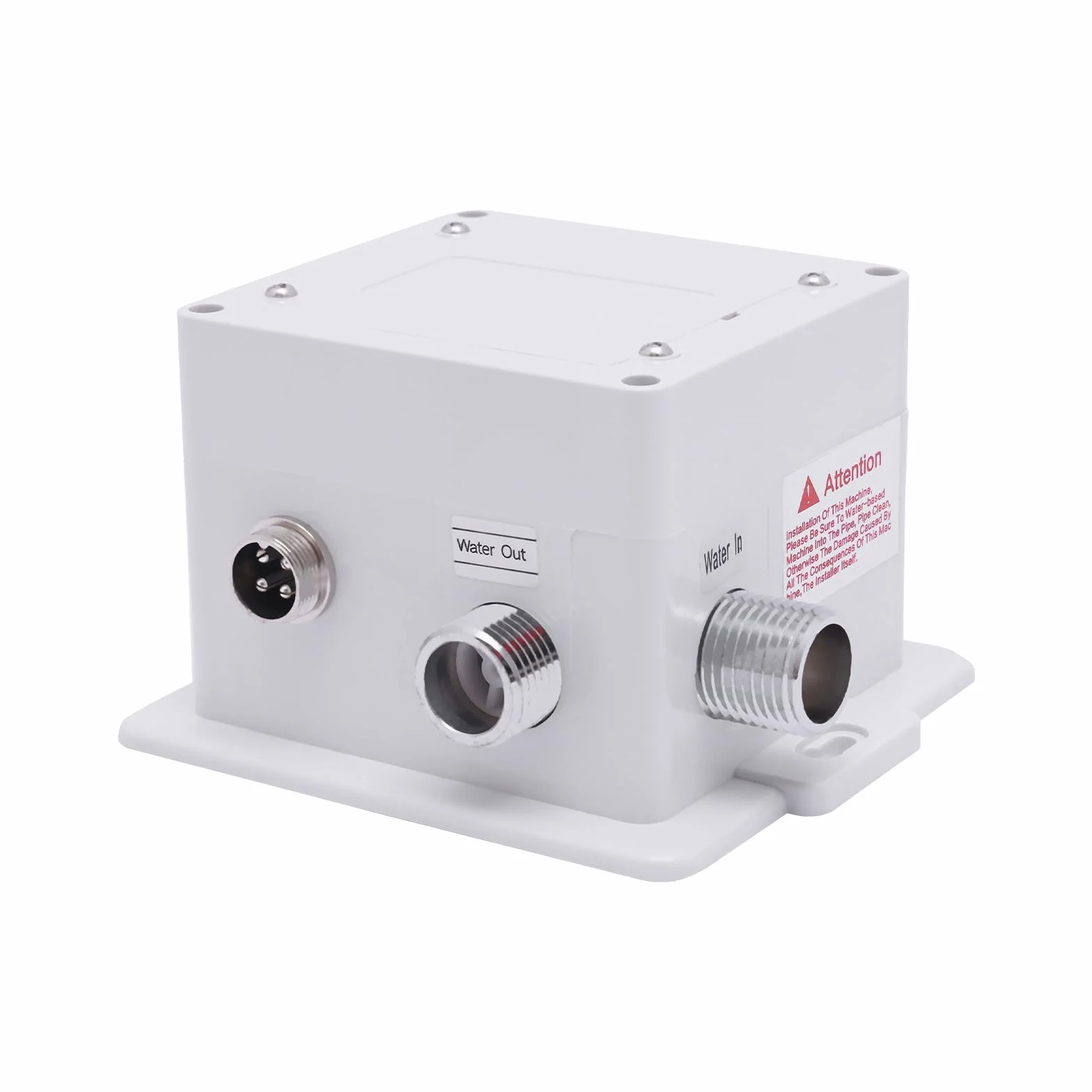 Rubinetto Automatico con Sensore a Infrarossi per Lavabo Bagno, Miscelatore Caldo/Freddo, Rilevamento 5cm, 0-80°C