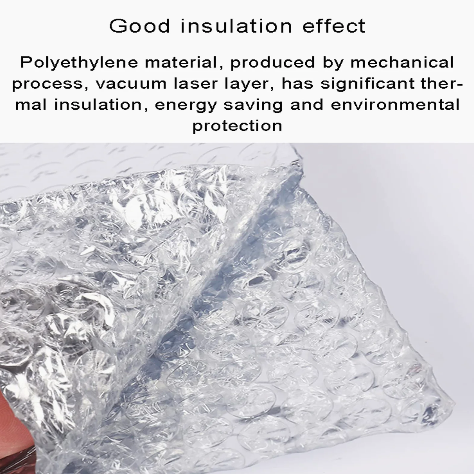 Bubble a Doppio Livello Pannelli Coibentati Isolante Termico Pannelli termoisolanti termosifoni, Lamina Termoriflettente e Isolante, per Il Pavimento della Parete del Tetto (Size:1 * 25m)