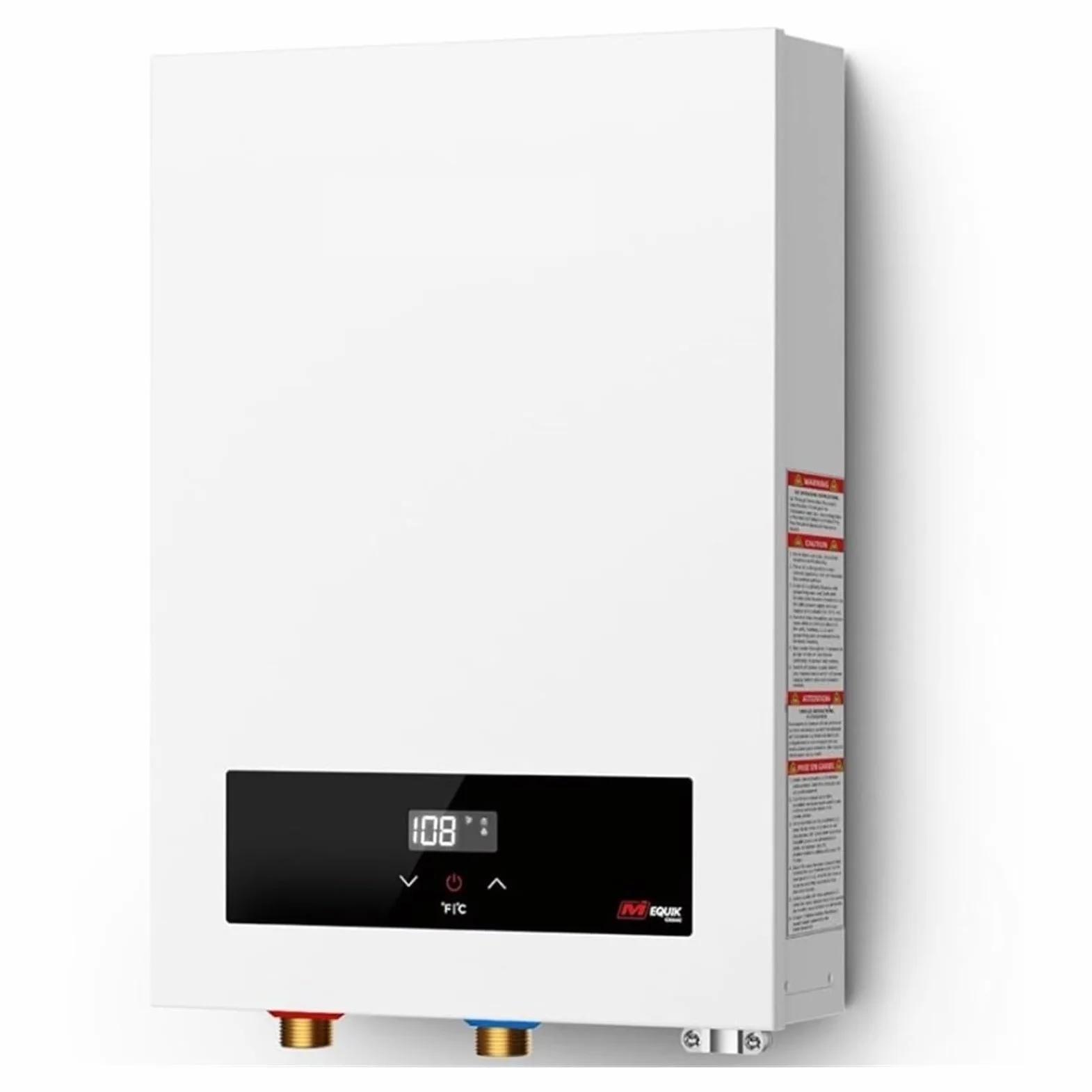 Scaldabagno Elettrico Senza Serbatoio, Richiesta Scaldacqua Calda Senza Fine Istantanea, Controllo Display Digitale A LED, For Tutta La Casa riscaldare rapidamente
