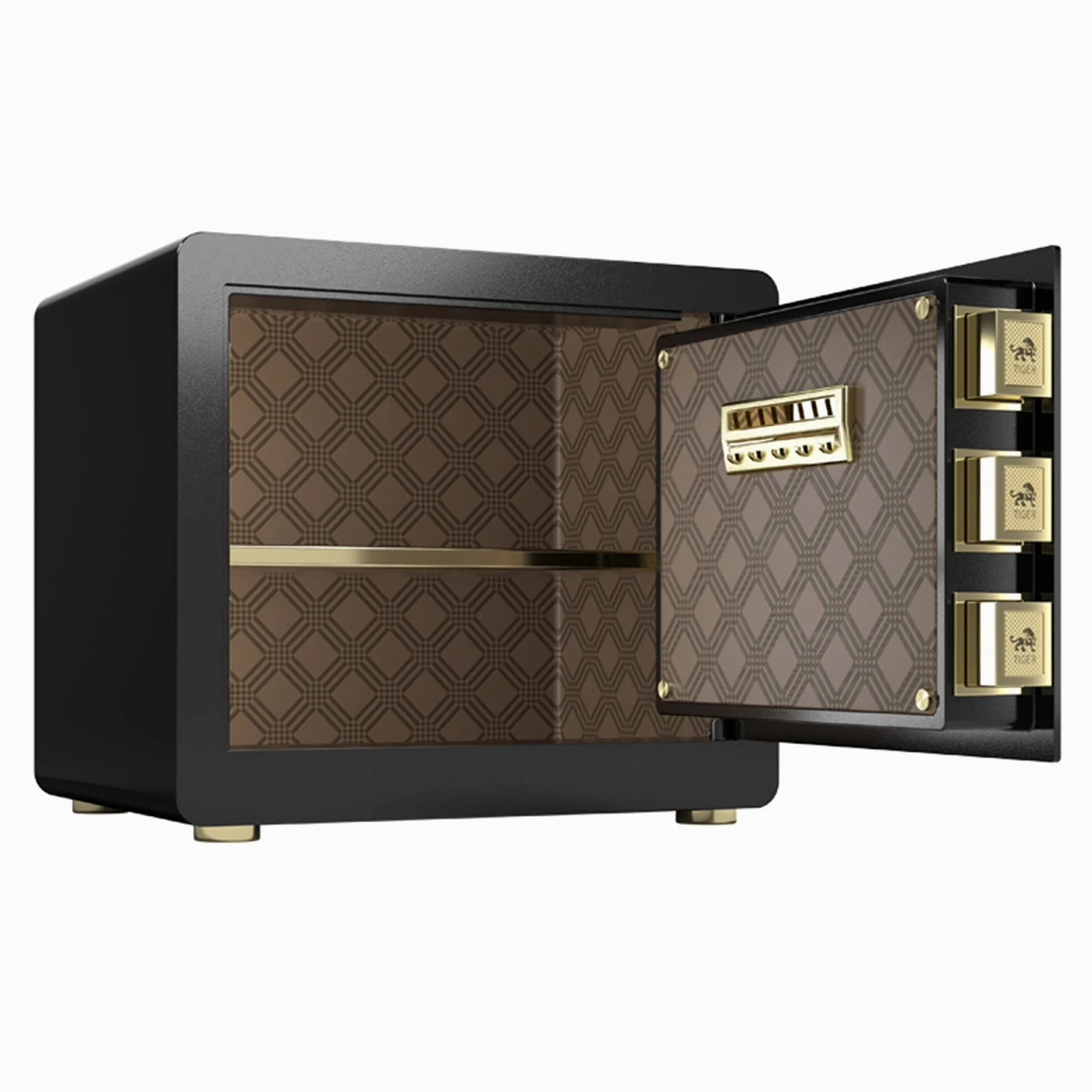 cassaforte, Casseforti da Ufficio, casseforti elettroniche for casa/Hotel/Viaggi(A,35cmx25cmx25cm)