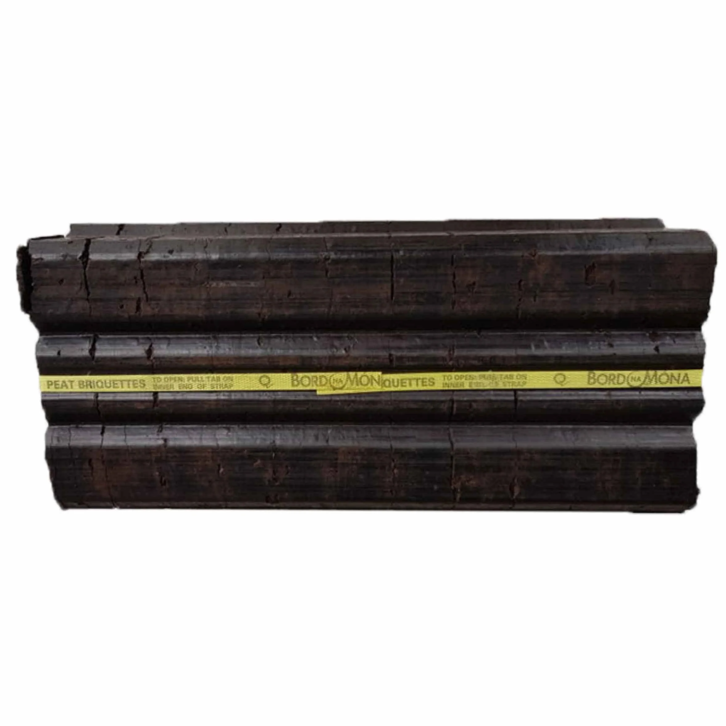 Bricchette di torba nero