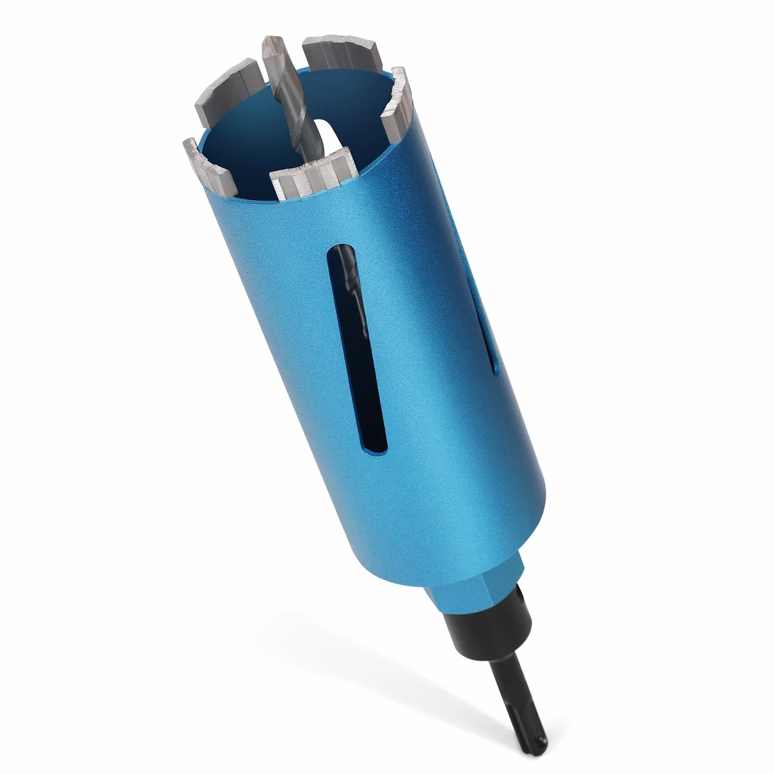 M22 Corona Diamantata Ø 68mm L200mm Carotatrice Seghe a Tazza Turbo 10mm Adattatore SDS-PLUS 110mm Punte da Trapano a Secco e a Umido per Cemento Muratura Pietra