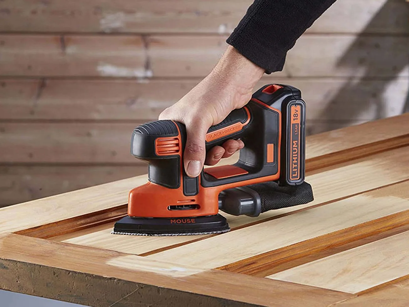 BLACK+DECKER Levigatrice Mouse Multifunzione BDCDS18-QW