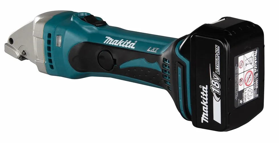 Makita DJS161RTJ Forbici per lamiere a batteria 18 V 5,0 Ah 1,6 mm 2 batterie e caricatore MAKPAC