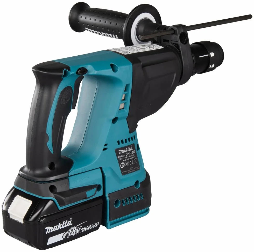Makita DHR243RTJ Młotek lekki 24mm 18V Li-ion 5,0 Ah Makpac