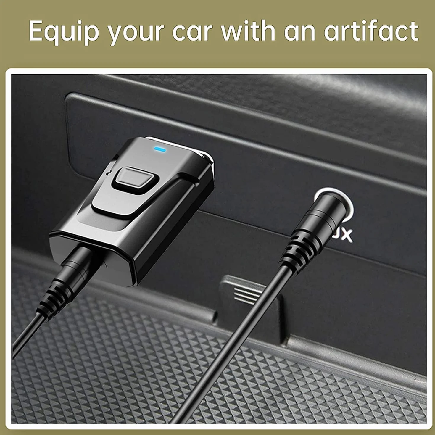 USB Bluetooth 5.0 Adattatore 4 in 1 wireless trasmettitore audio stereo Adattatore ricevitore con 3,5 mm Aux a bordo computer AUX TV altoparlanti Sistema audio domestico