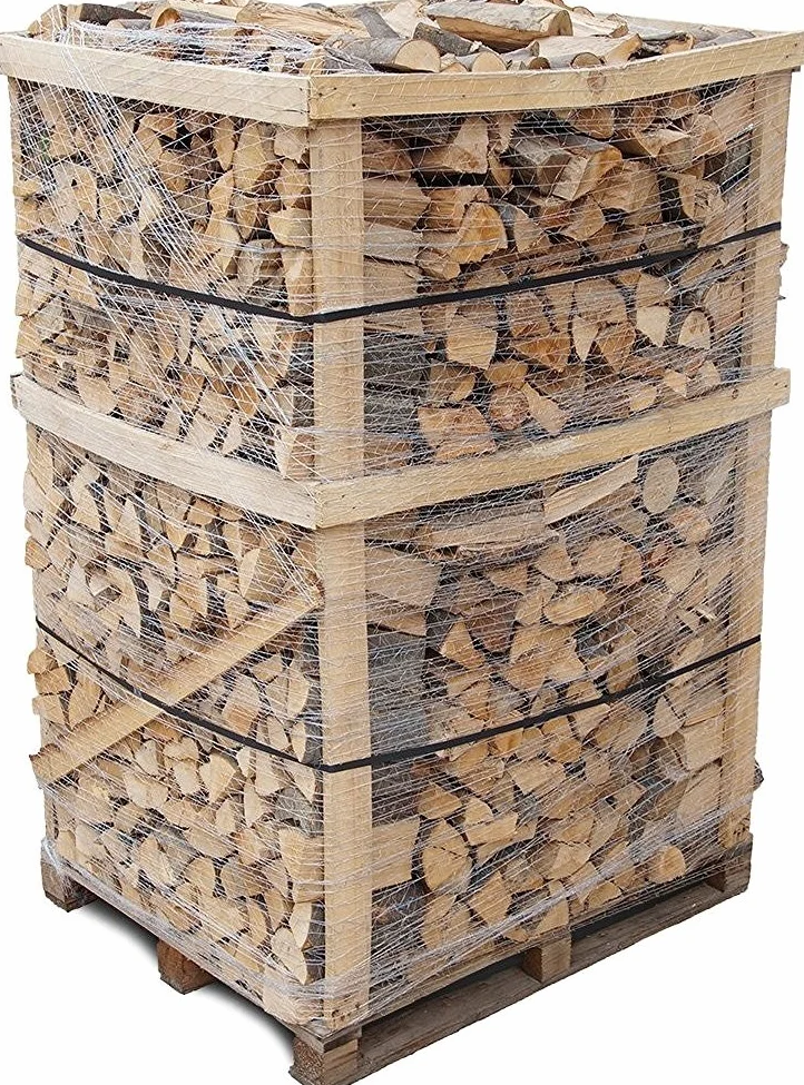 Legna da ardere in puro faggio, 800 kg, per camino, fornita su pallet