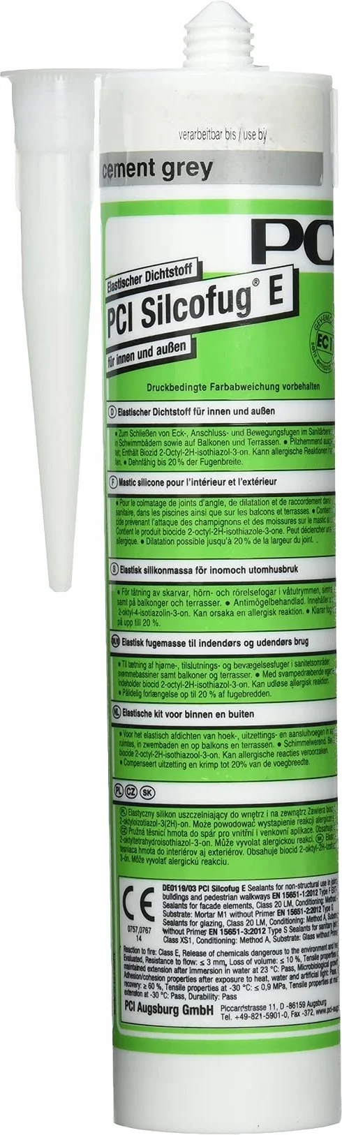 PCI Silcofug E Silicone fughe
