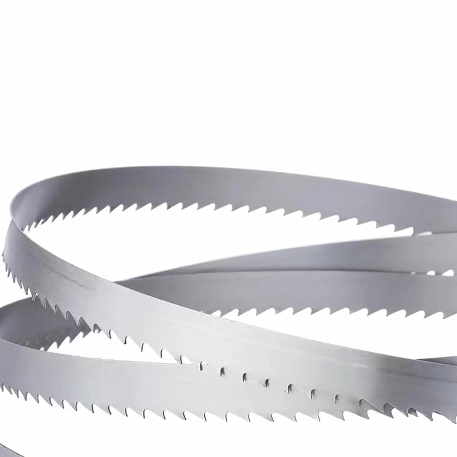 Set di 4 Lame per Sega A Nastro 1425 mm x 6,35 mm x 0,35 mm x 14 ZpZ SK5 Lega di Acciaio per Legno