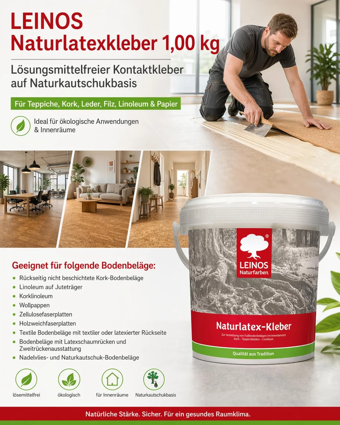 Leinos 720 Colla in lattice naturale