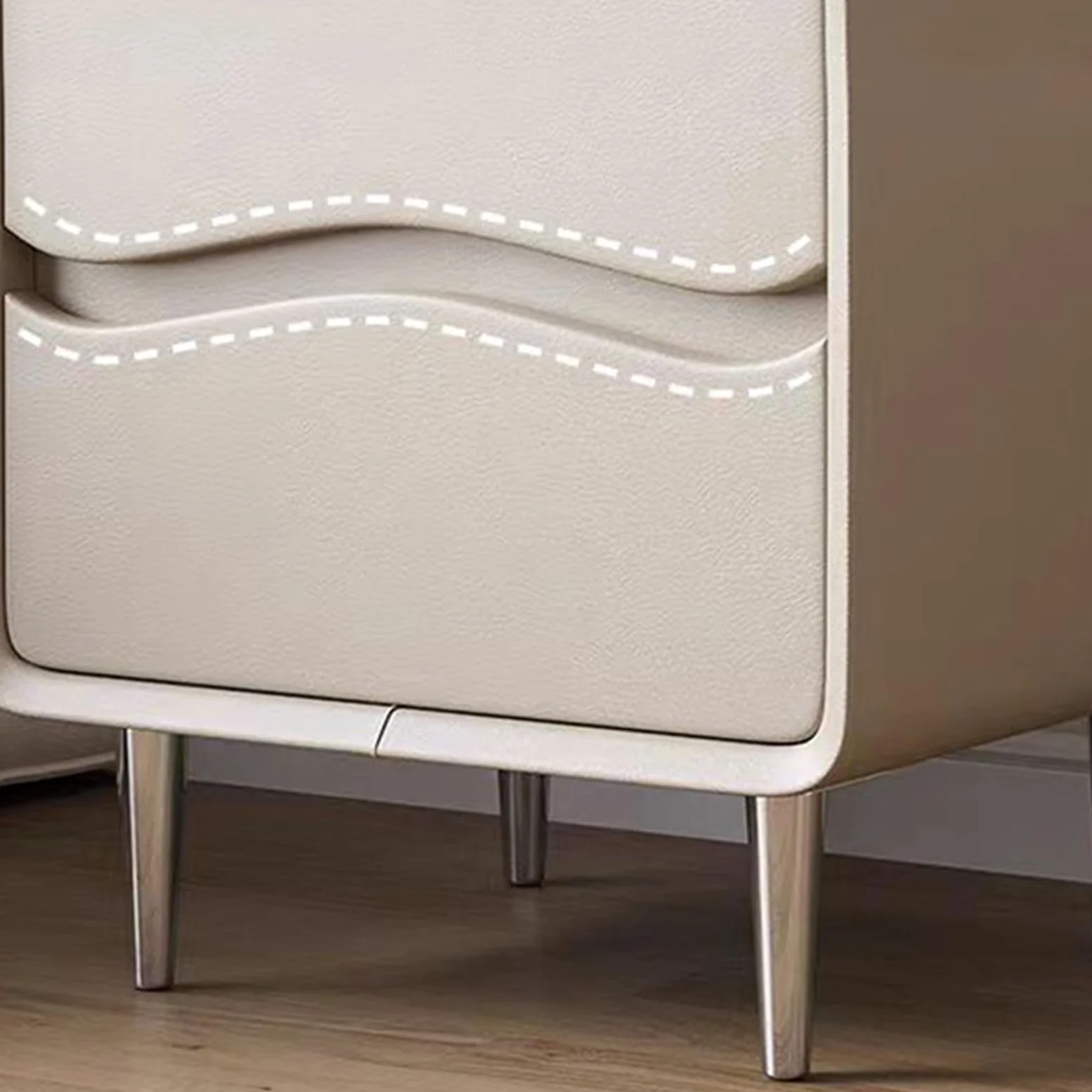 Generico Gambe per Mobili Piedini Conici Cromati 4 Pezzi di Supporto per Tavolo Cromati Superficie in Ferro Galvanizzato Piedini per Divano Altezza: 10-43 cm Piedini per Mobile 43 cm/17