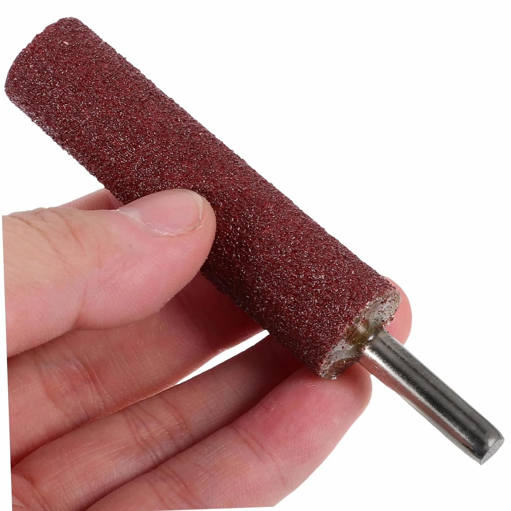 OSALADI Punte Smerigliatrice Cilindriche Manico 6mm Ferro Carta Abrasiva per Bricolage Lavorazione Legno