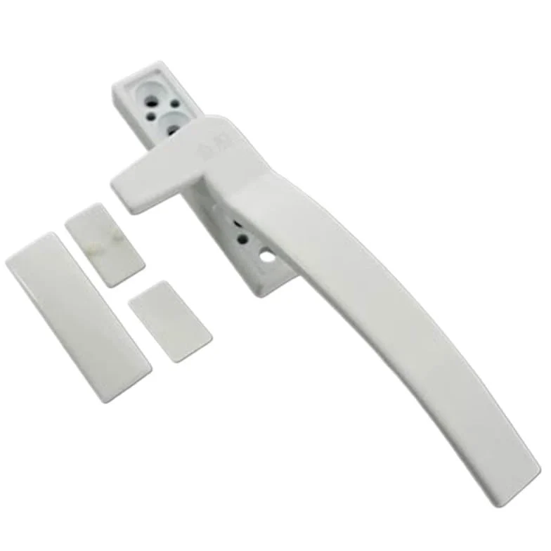 Maniglie per finestre in plastica e Acciaio con Serratura per Doppi vetri, Serratura per Porta in Lega di Alluminio, chiavistello per Porta in PVC