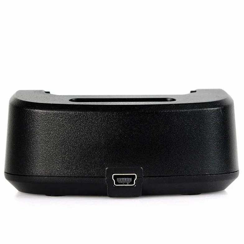 2 Pz Base Dock di Ricarica Per Retevis RT22 WLN KD-C1 Radio Stazione Nera Dual Port Desktop Organizer Sostituzione Del Basamento Del Caricatore