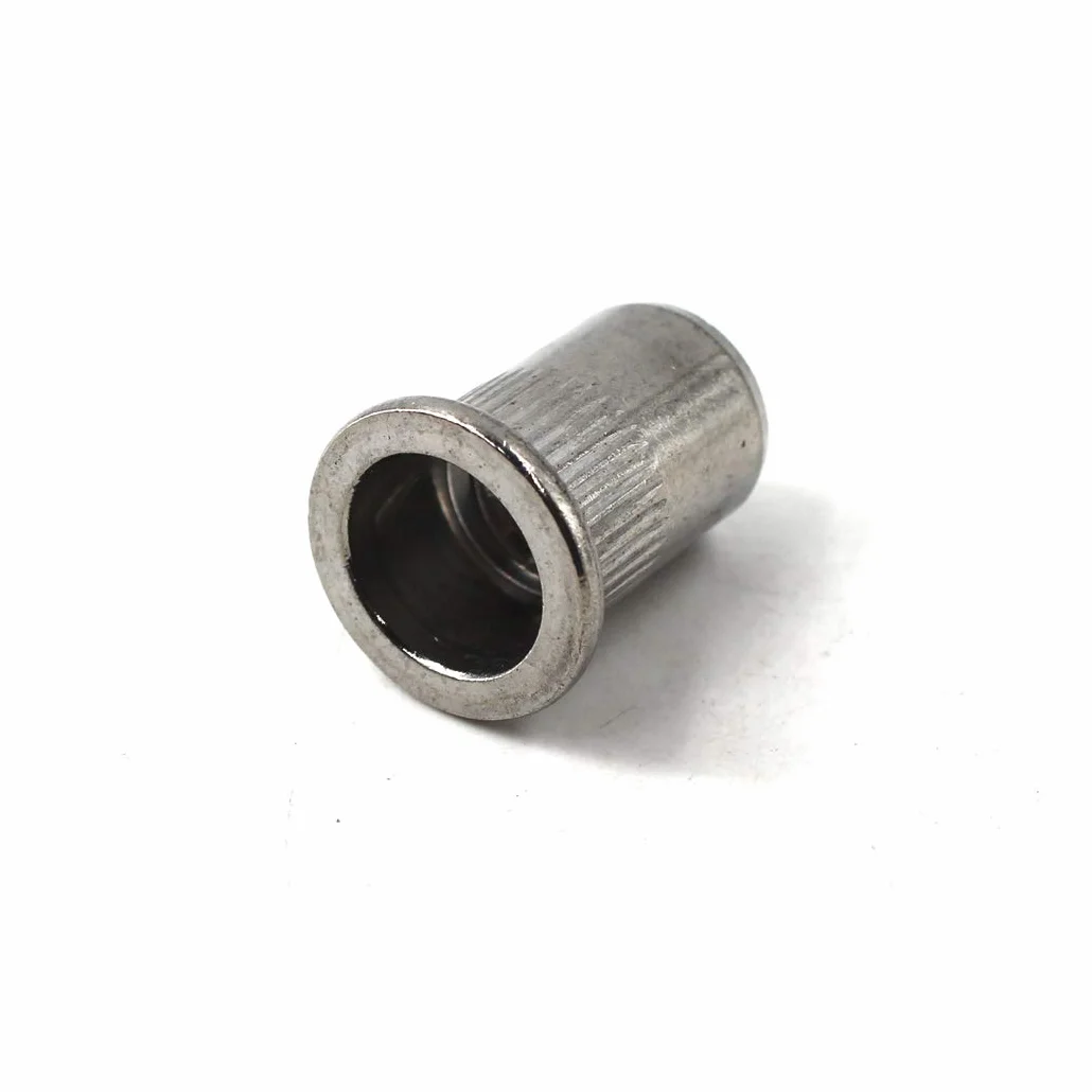 Inserto per rivetti a testa piatta M10 acciaio inox 304 confezione da 30