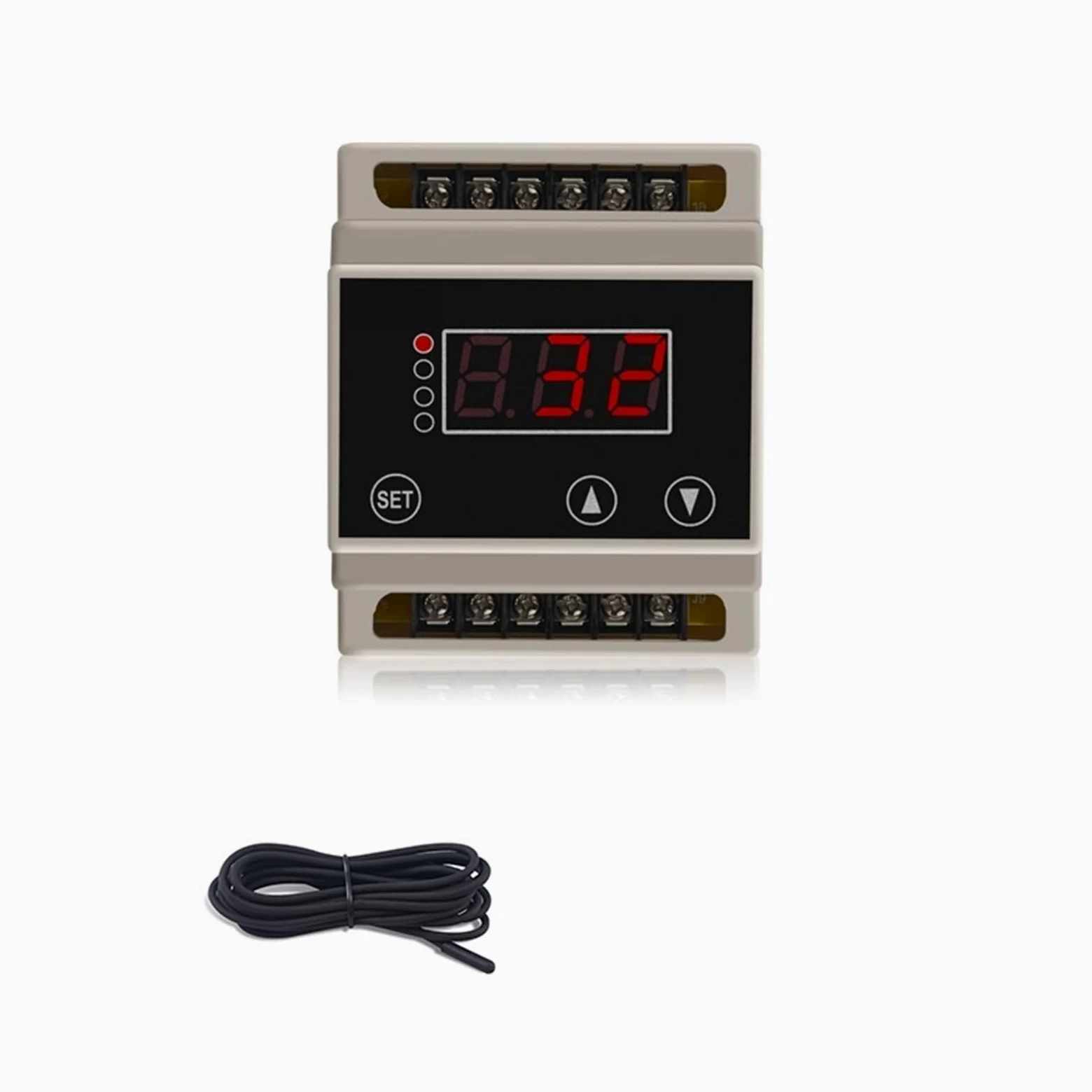 Regolatore di temperatura digitale for scaldabagno solare Termostato differenziale EW-802 a guida con controllo del livello 'acqua