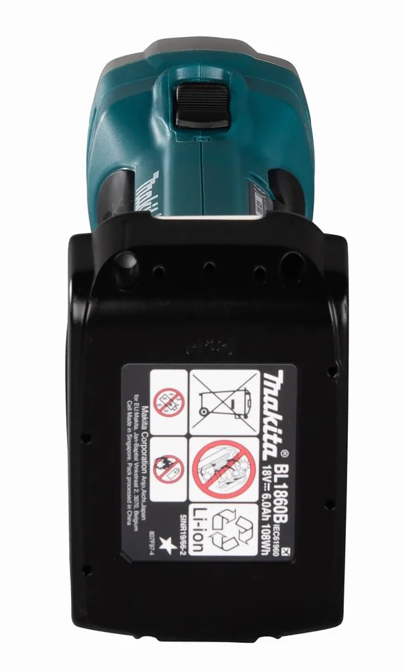 Makita DJS161RTJ Forbici per lamiere a batteria 18 V 5,0 Ah 1,6 mm 2 batterie e caricatore MAKPAC
