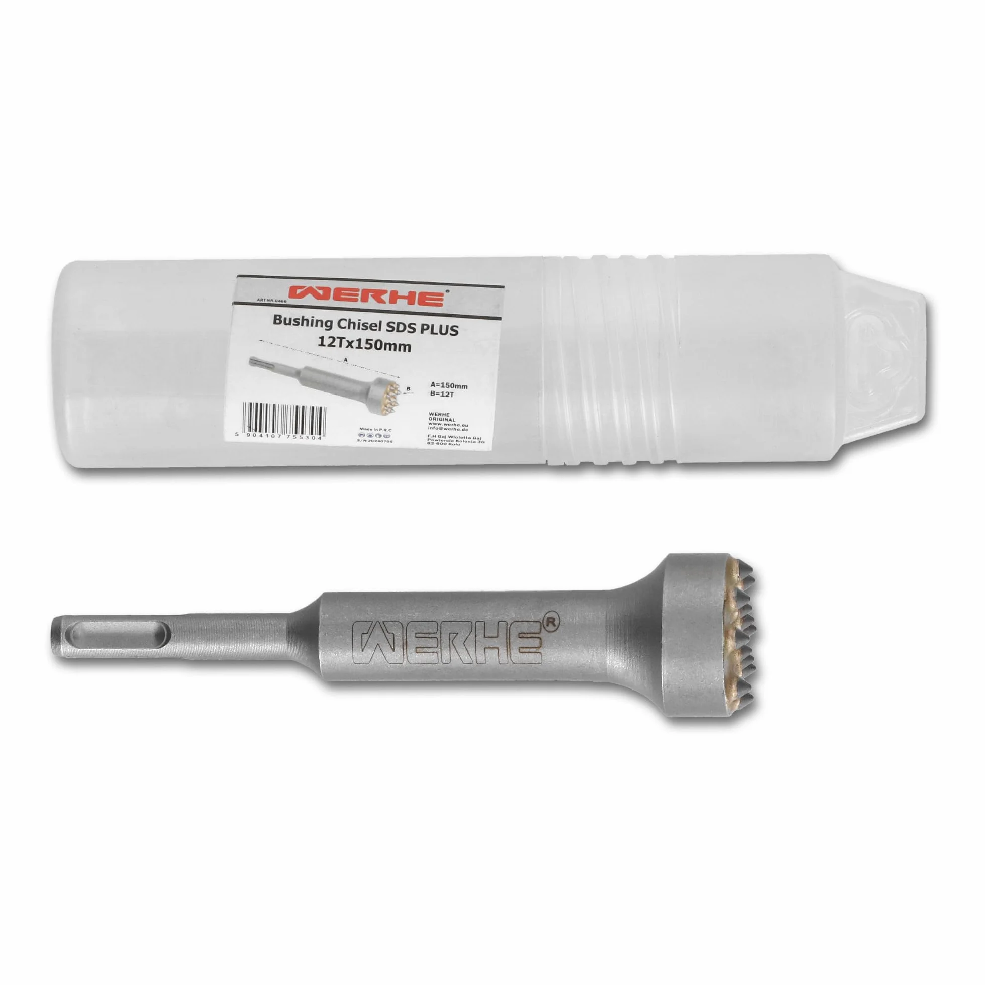 Scalpello a punte WERHE SDS PLUS 12 denti 150 mm