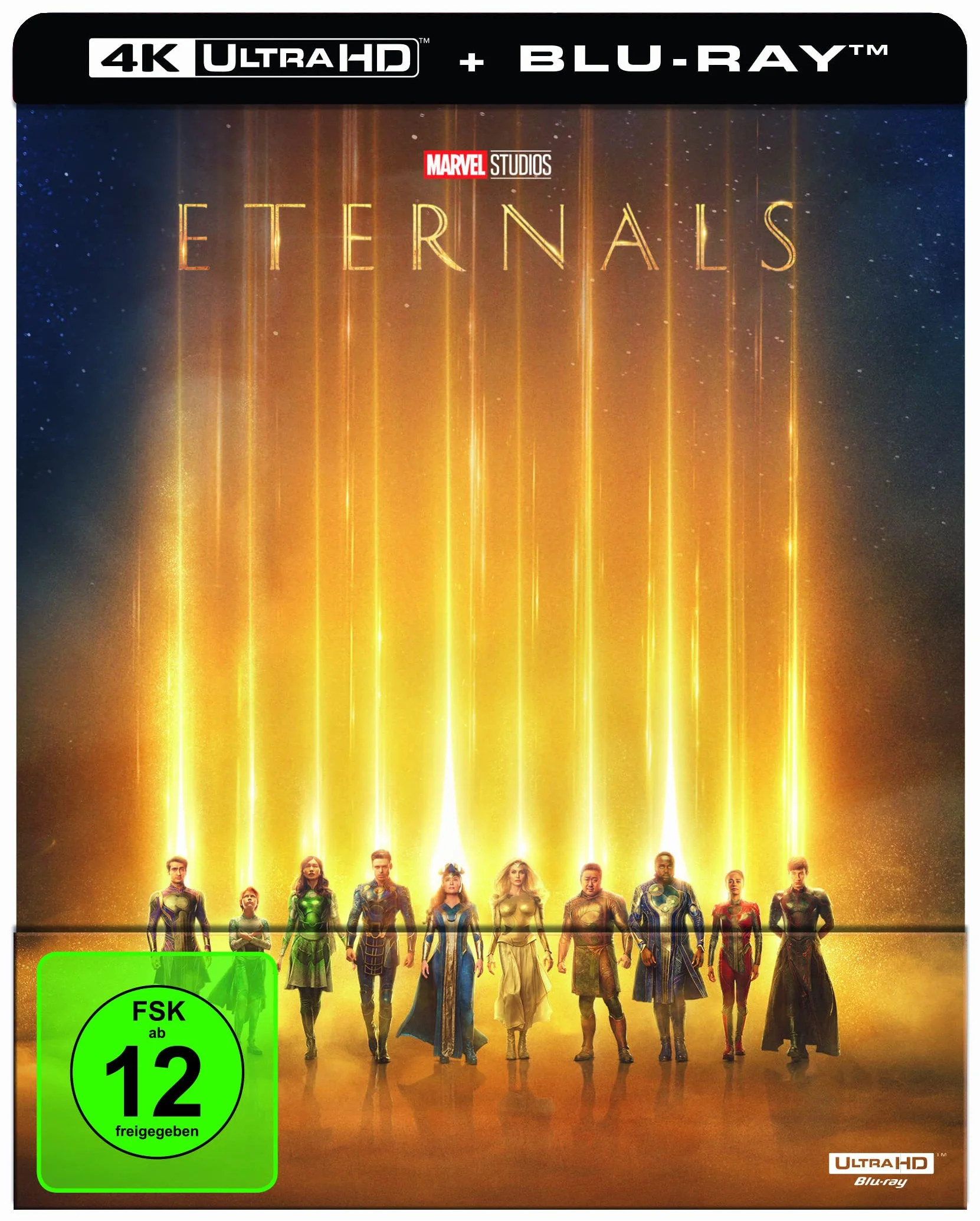 Eternals - Steelbook (4K Ultra HD) (+ Blu-ray 2D)
