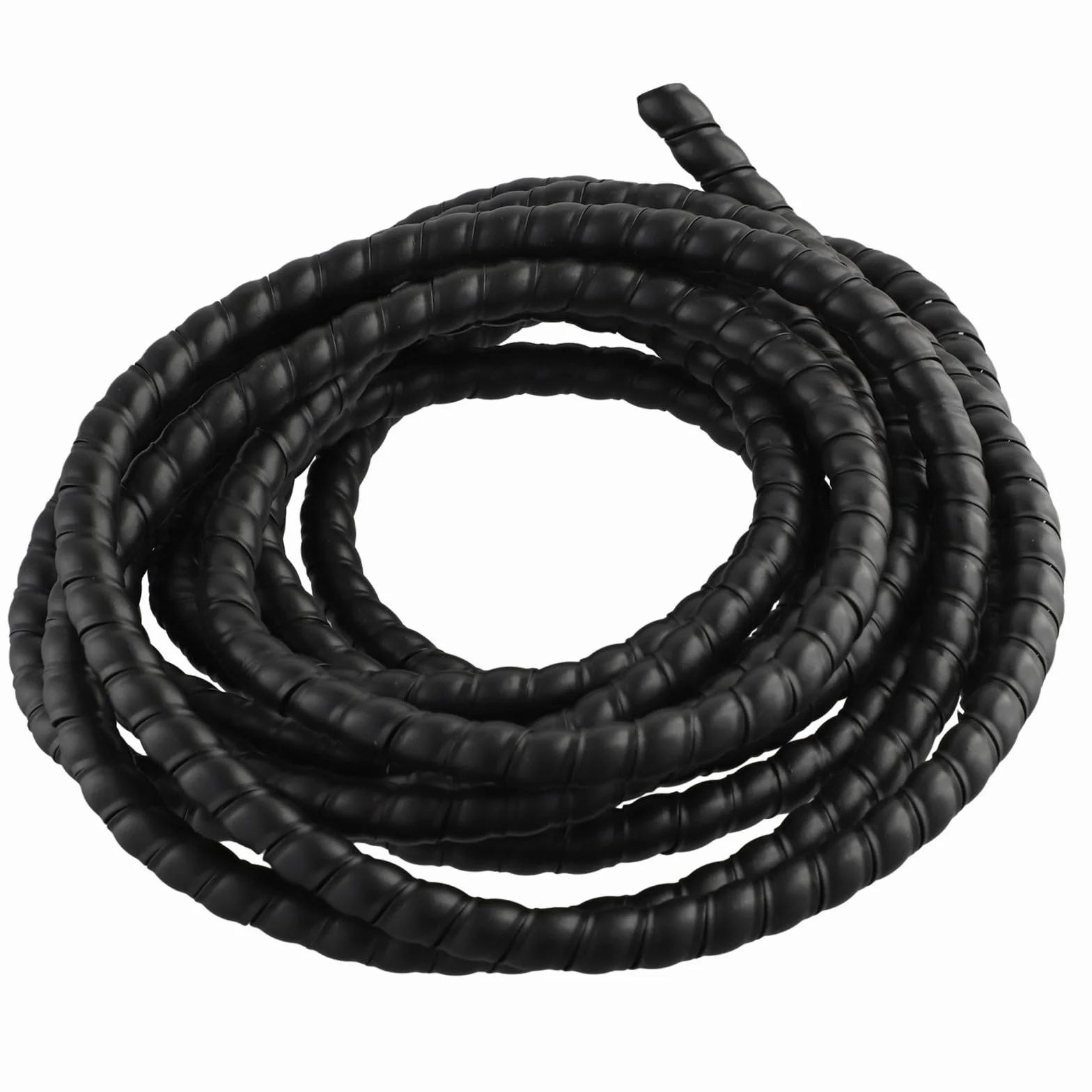 La protezione per tubo flessibile a spirale da 5 m protegge tubi idraulici e pneumatici, soluzione flessibile per avvolgere cavi (D-10 mm)