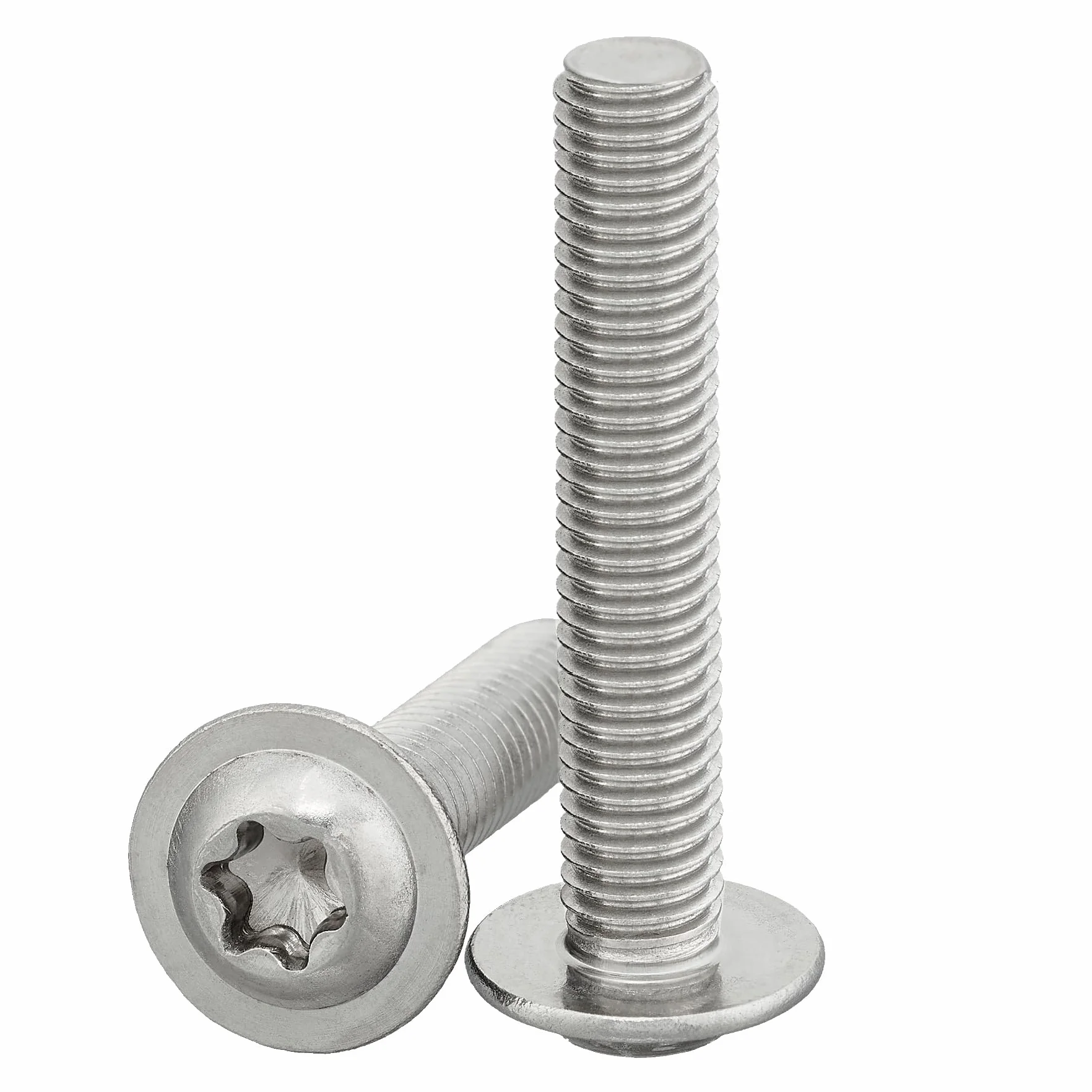 Viti testa bombata M5 x 60 mm ISO 7380-2 Torx TX25 acciaio inox A2 100 pezzi