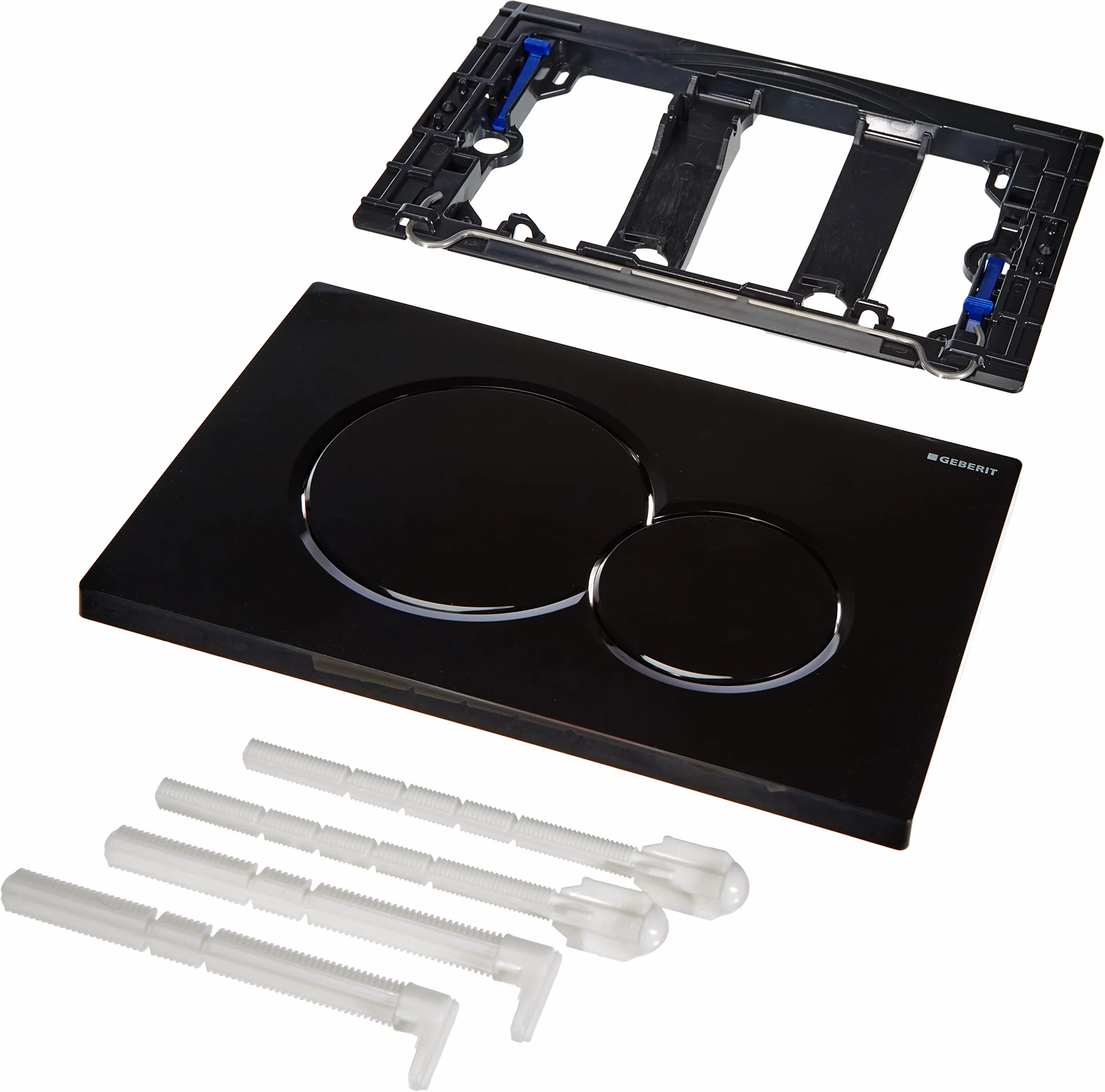 Geberit Sigma01 115.770.DW Placca Nero Intenso Lucido RAL 9005