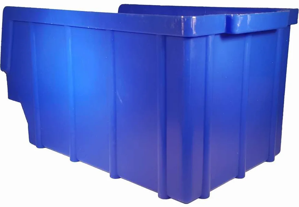 Scatole impilabili PP 52 pezzi 145x248x127 mm blu GR.3