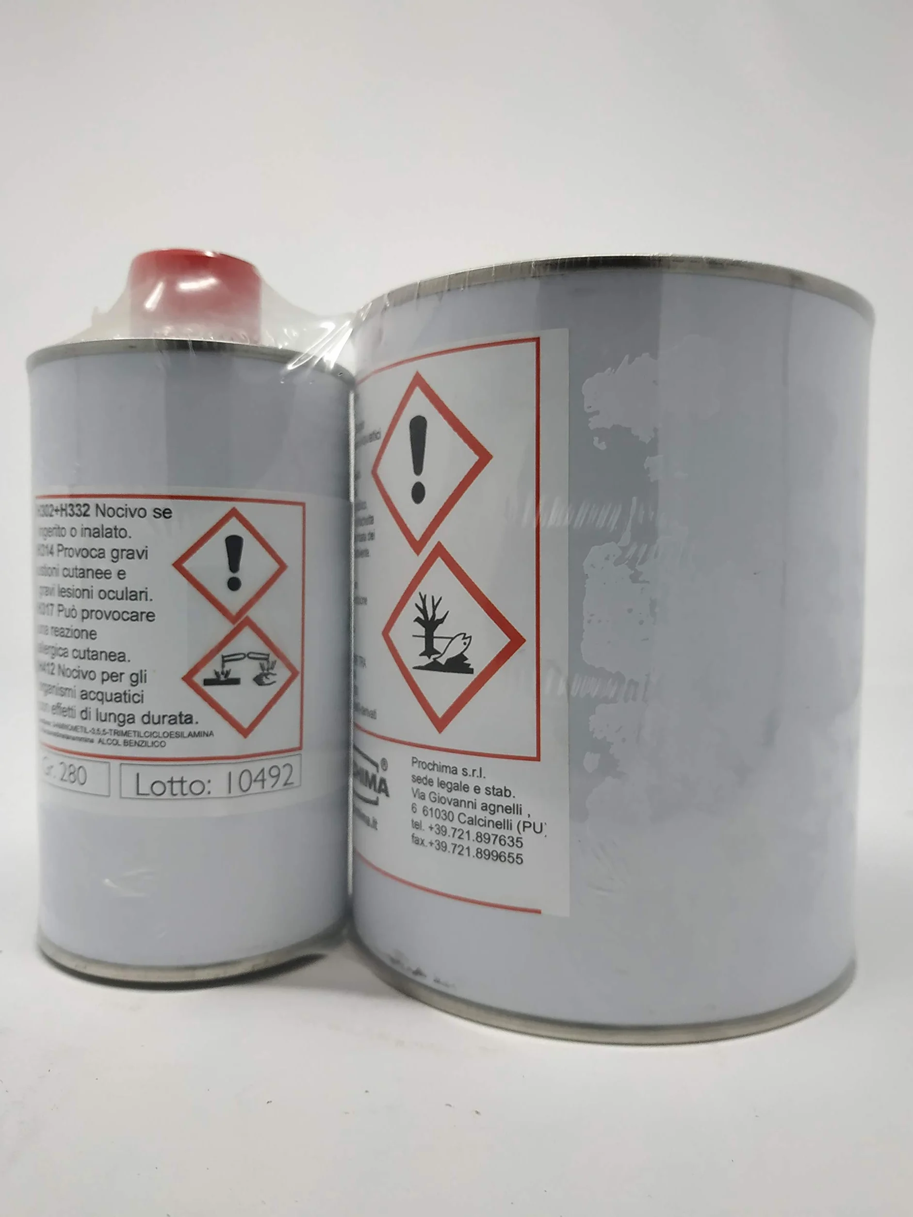 Prochima Resingear Carbon A+B Resina Nanotubi Carbonio 1 kg