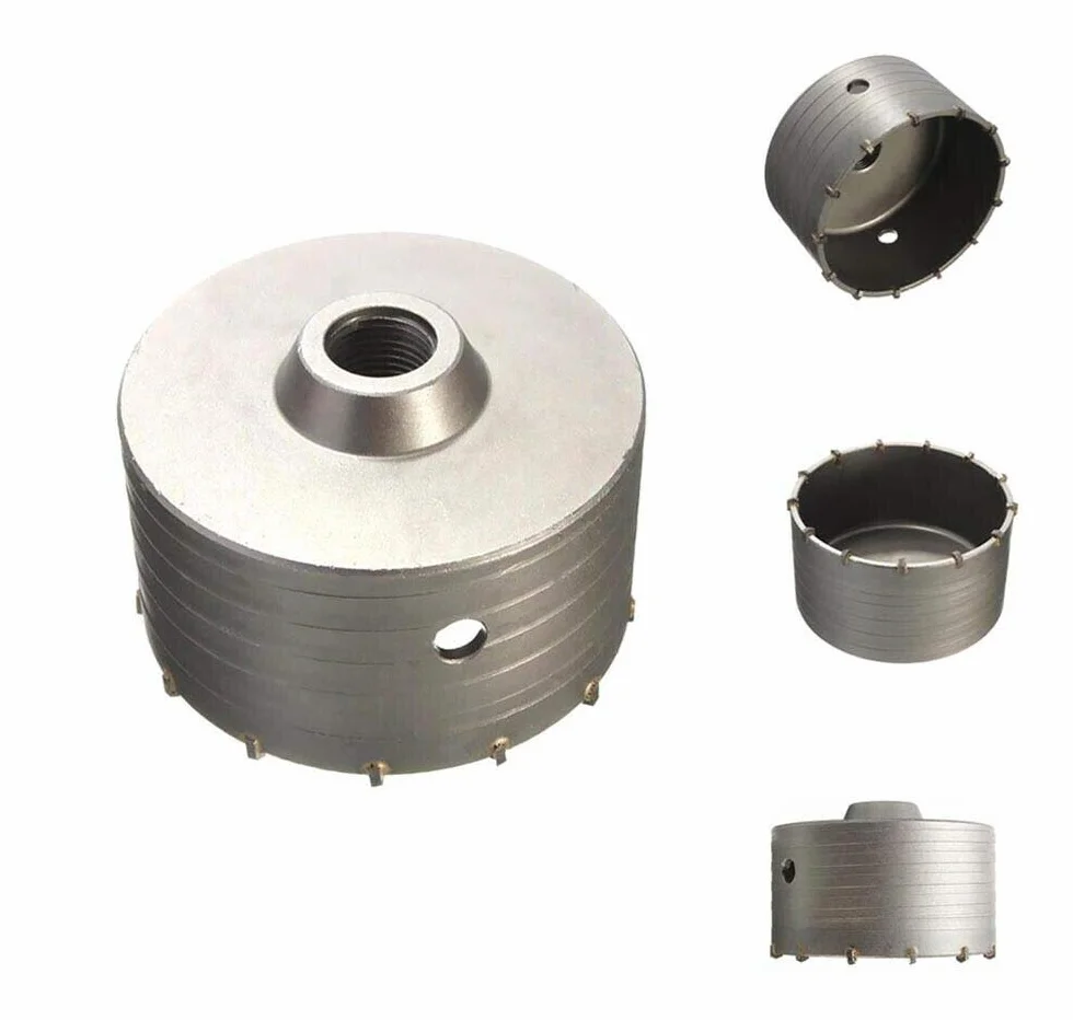 Carotatrice a Tazza 160 mm SDS Plus 35 cm Prolunga Trapano Fresa per Muro Cemento