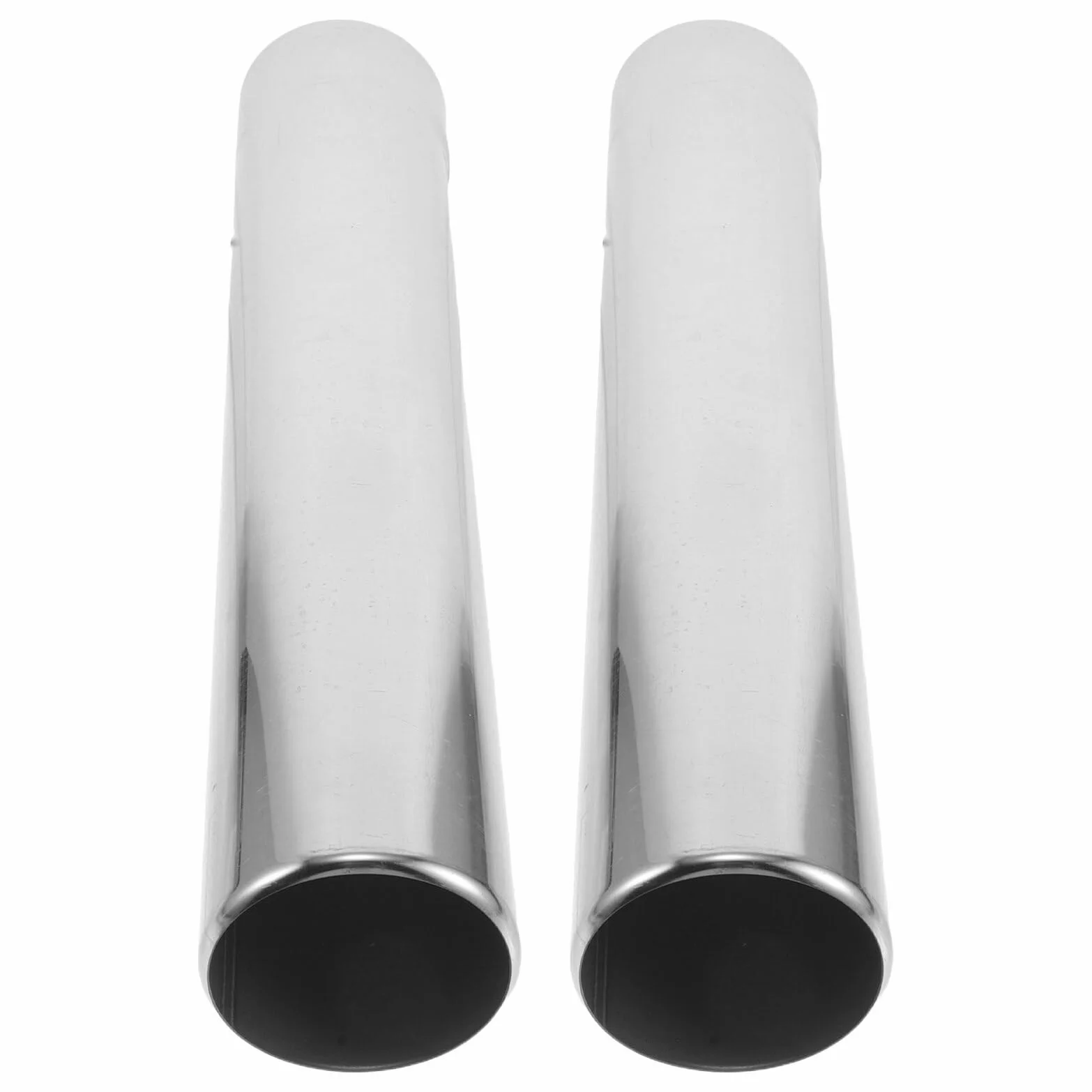 BESPORTBLE Tubo Canna Fumaria in Acciaio Inossidabile a Legna e Riscaldatori da Campeggio 2 Pezzi