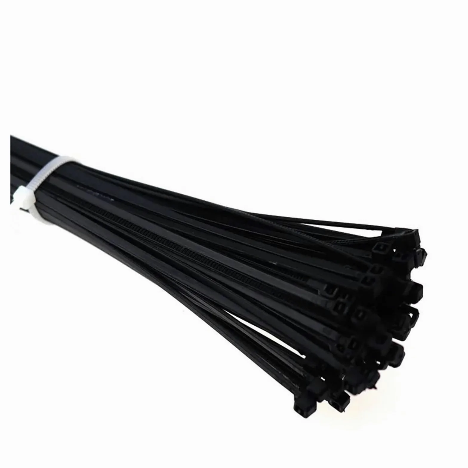 Fascette per Cavi Fascette stringicavo in Nylon, Fascette stringicavo, Fascette autobloccanti(5x300(Black) 100pcs)
