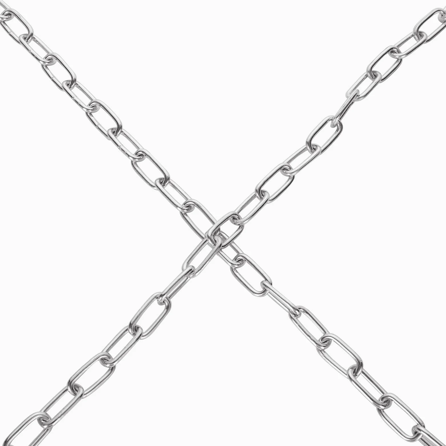 JMIATRY Catena in acciaio inox 304, lunghezza 15 m, maglie resistenti da 3 mm, porte del garage, catena a battente e serratura di sicurezza per biciclette