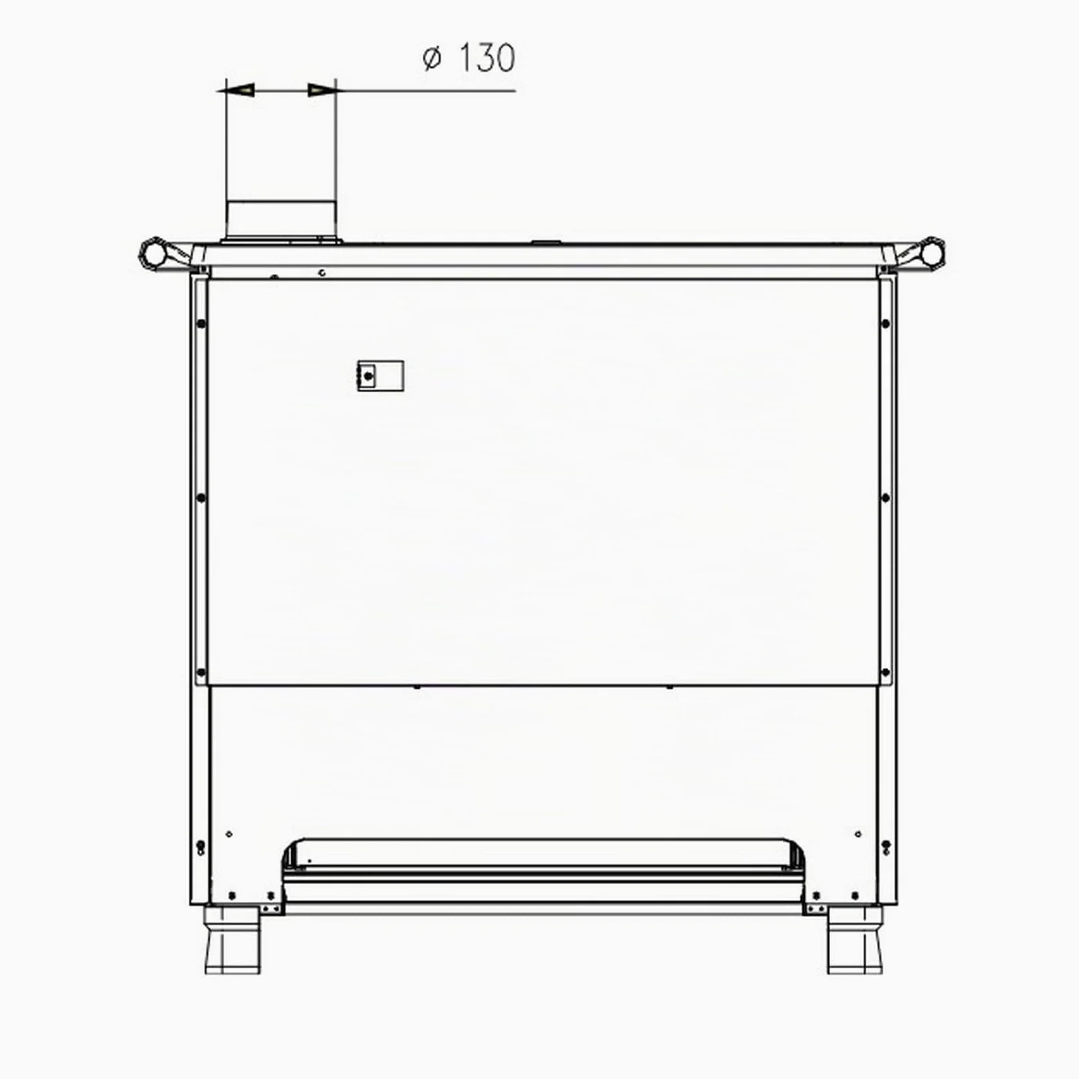 Nordica FAMILY 4,5 dritto Rivestimento esterno in acciaio porcellanato. Porta fuoco panoramica con doppio vetro. Forno smaltato da 41 litri con porta a doppi vetri. Telaio in ghisa vetrificata.