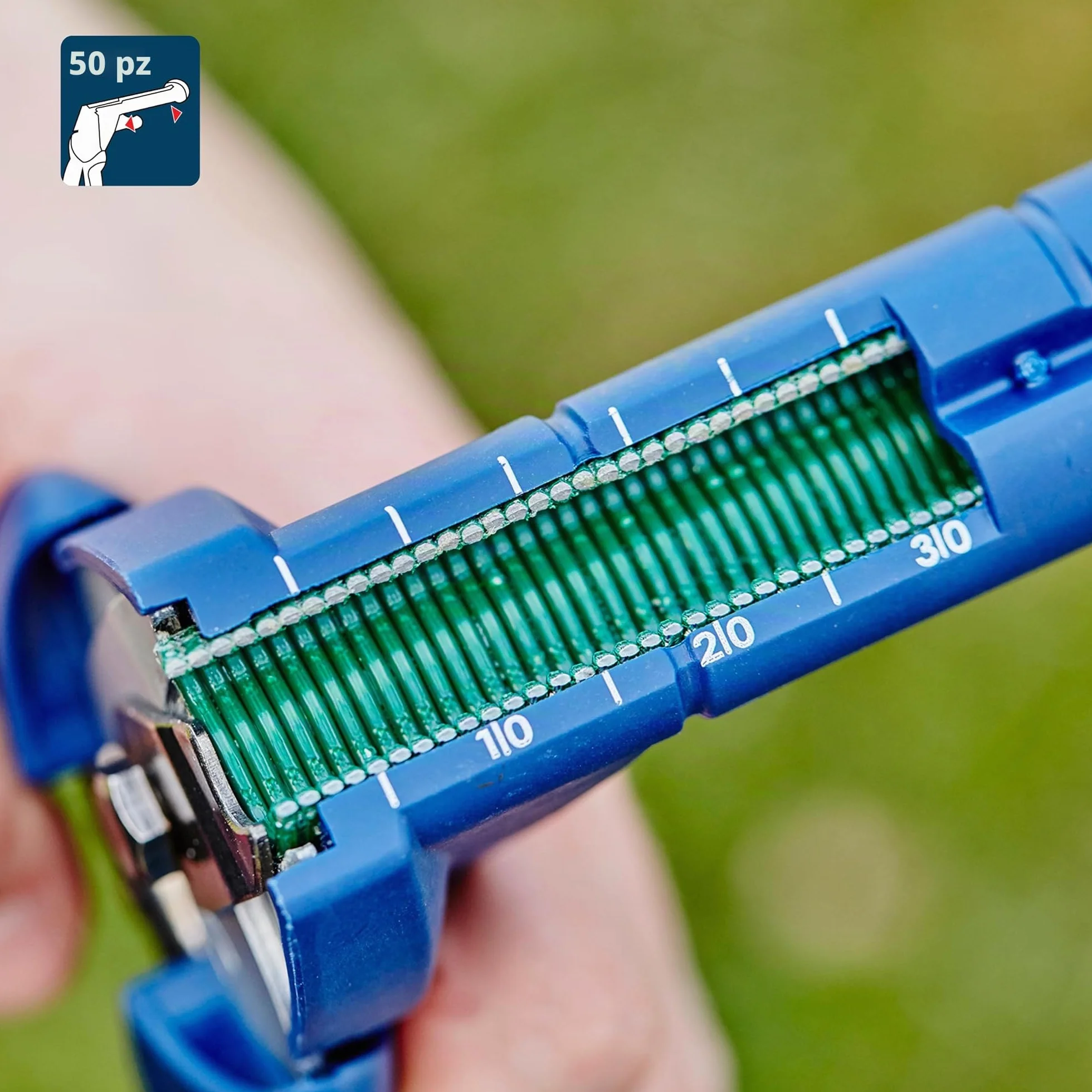 Rapid FP222 Pinza per Anelli di Fissaggio VR22 con Caricatore Capiente