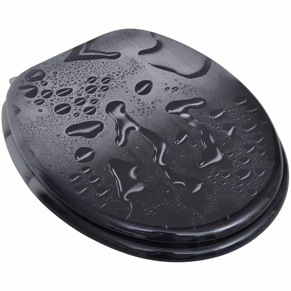 Sedile WC con coperchio a goccia d'acqua lunetta sedile WC 02_0002886