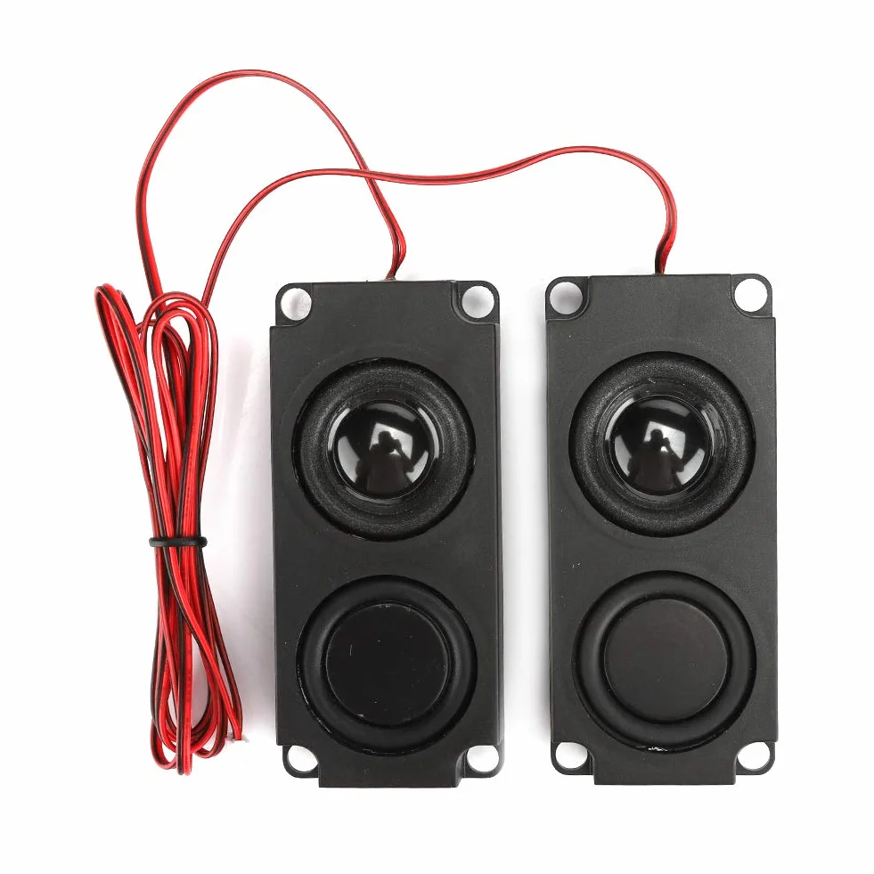 Altoparlante Stereo da 8Ω 5W 40mm Cavità Magnetica Doppio Altoparlante Altoparlante Doppio Cono Audio Portatile Per Bassi Pesanti Per Monitor TV