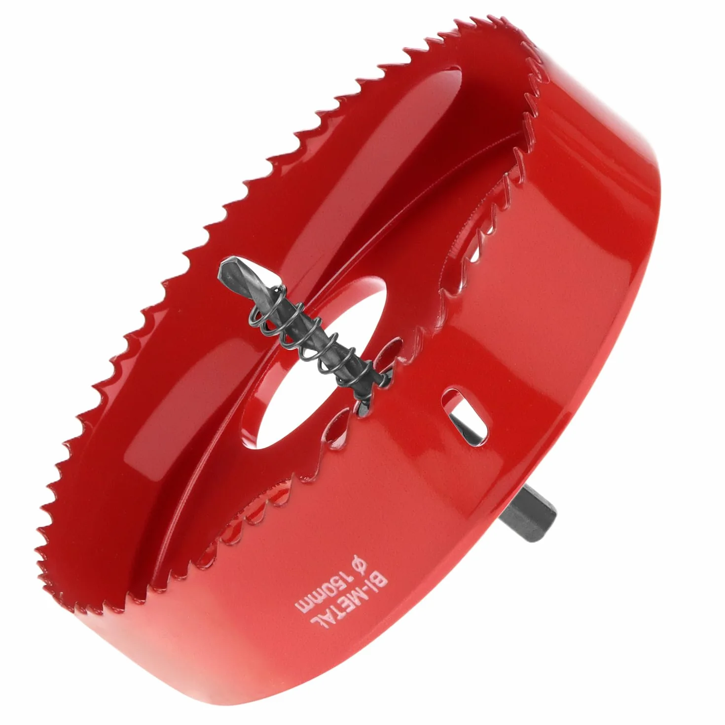 QWORK® Sega a tazza bimetallica 150mm M42 con adattatore esagonale