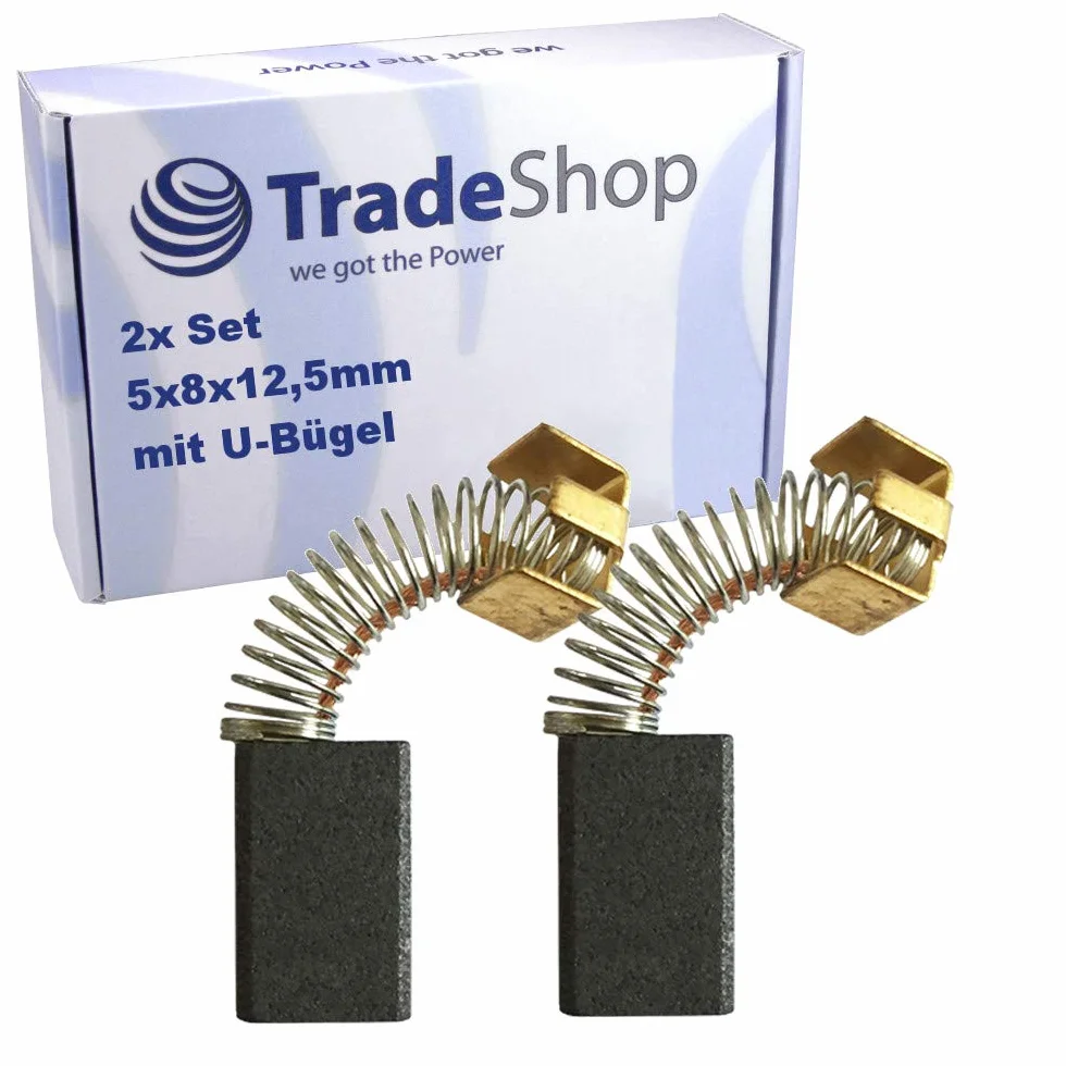 2 spazzole di carbone per motore EH-450 6501X per levigatrice orbitale Makita BO4510 BO4550 BO4553 BO5454 BO4561 BO4563 BO5010 BO5021 BO3711 BO4540 BO4551