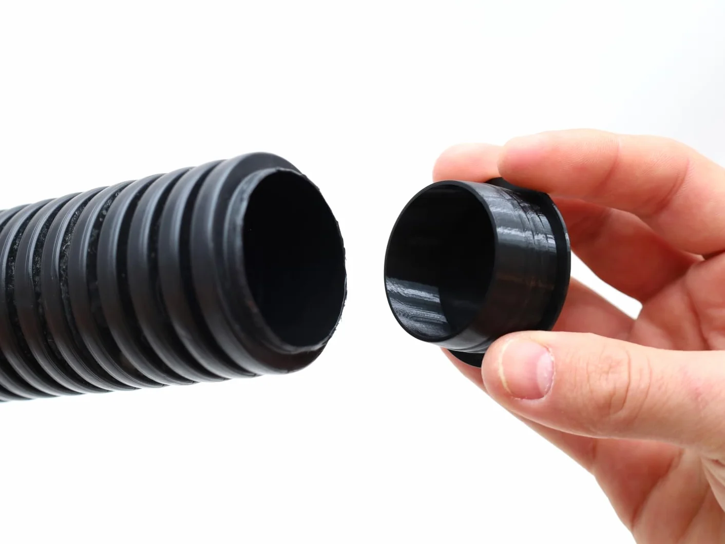 Copertura per tubo flessibile Schlauch EN25 per montaggio esterno/interno sigillatura