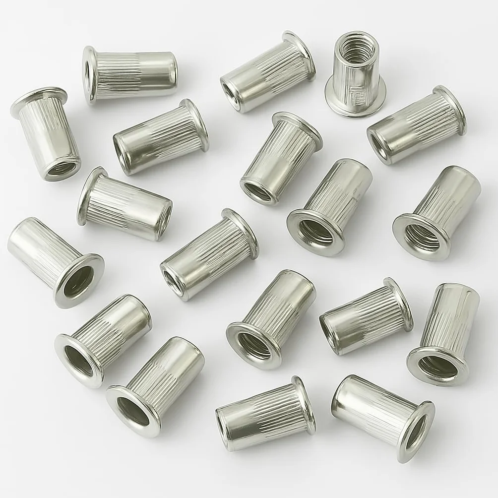 Dadi per rivetti ciechi in alluminio M5 x 0,8 50 pezzi