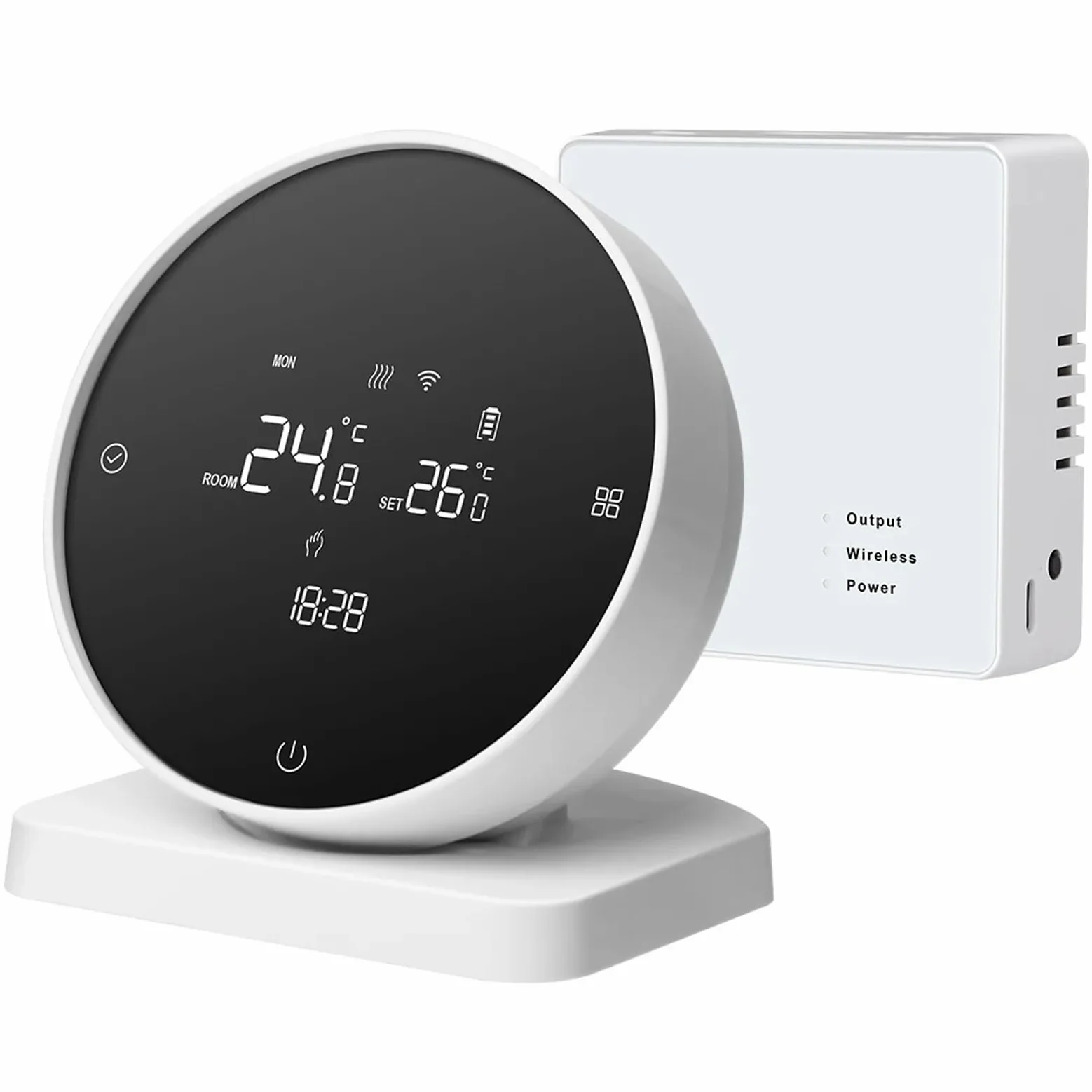 Termostato WiFi Wireless Termostato per Caldaia A Gas per Riscaldamento Caldaia A Gas Tuya Termostato WiFi Supporto Controllo APP Vocale Funziona per Home