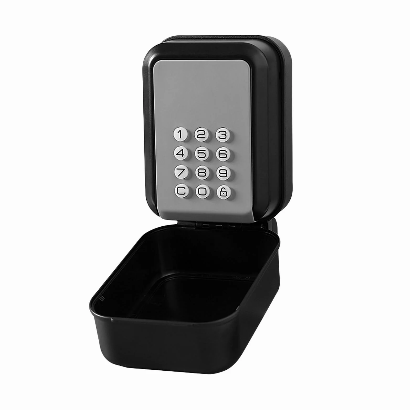 Baluue Cassetta Sicurezza Chiavi Esterno con Codice Antifurto Box Porta Chiavi Digitale da Parete con Condivisione Codice a Distanza Armadietto Robusto per Casa e Ufficio
