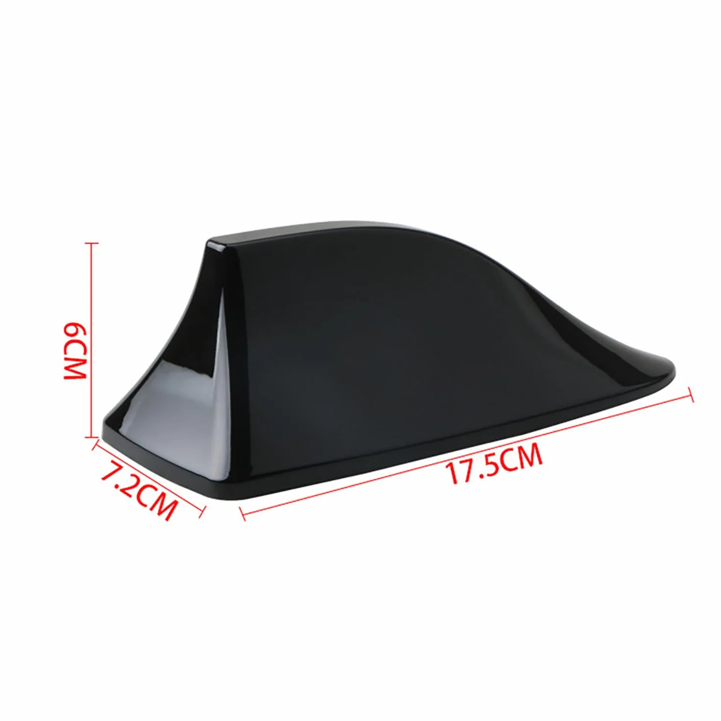 Auto Antenna Pinna Squalo per Fiat Grande Punto 2006-2021 2022 2023 2024 2025 Adattatore Antenna Segnale Radio Ricezione Accessori,Silverstyle