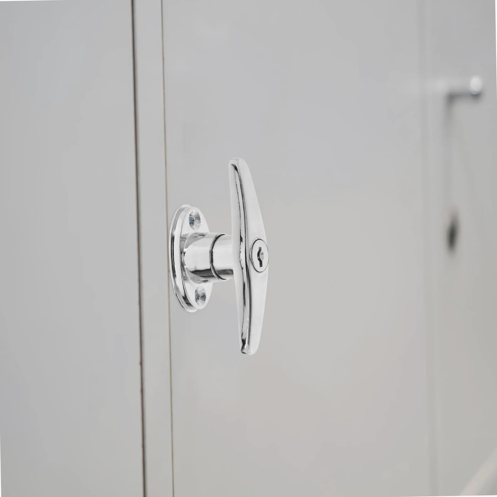 Serratura t Maniglia Con Chiave Per Garage e Cancelli Esterni Sicurezza Elevata Design Ergonomico e Versatile Per Uso Domestico e Ufficio