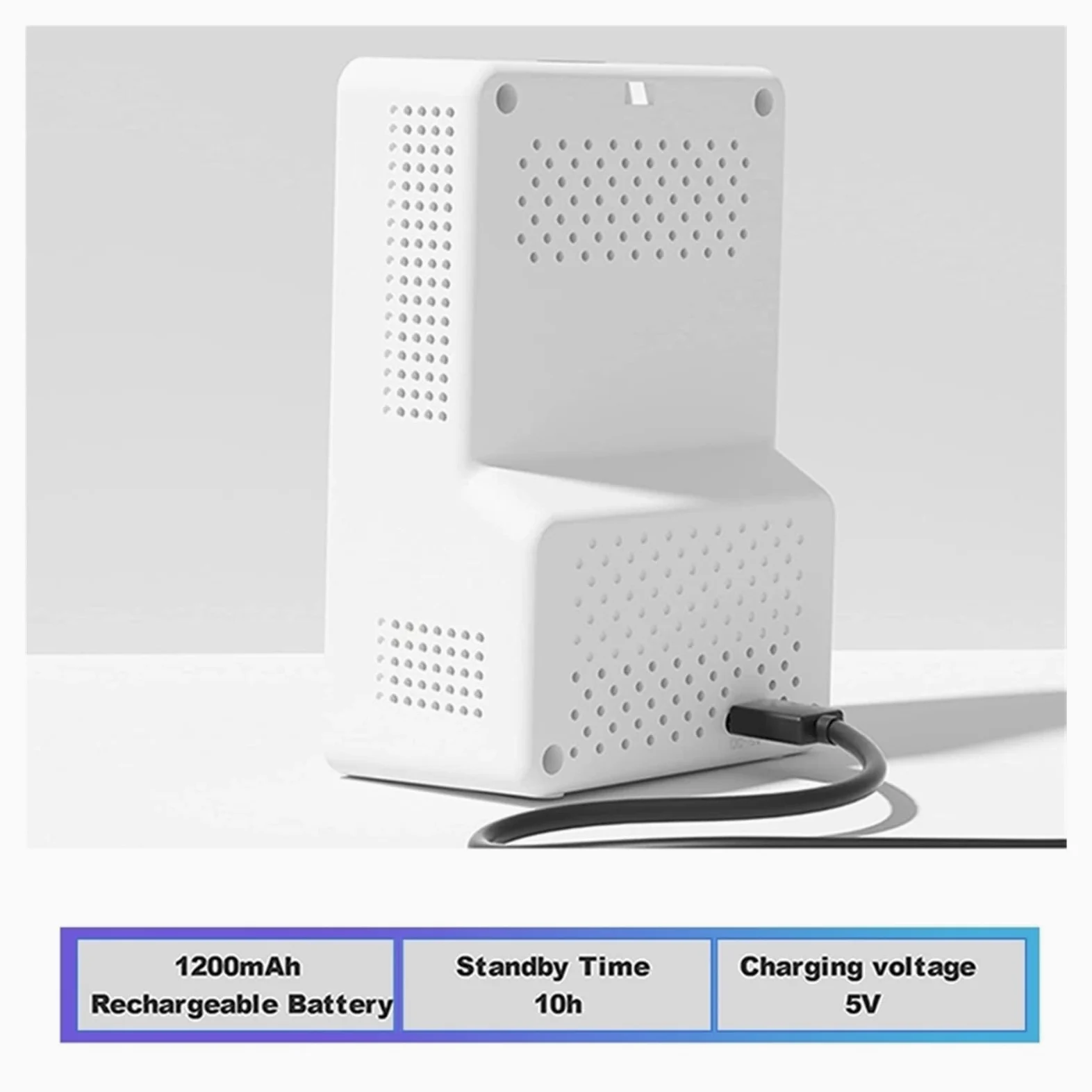 Tester del monitor della qualità dell'aria Rilevatore di CO2, TVOC, HCHO, Contatore particelle umidità e temperatura for auto domestica Per cucina e camper