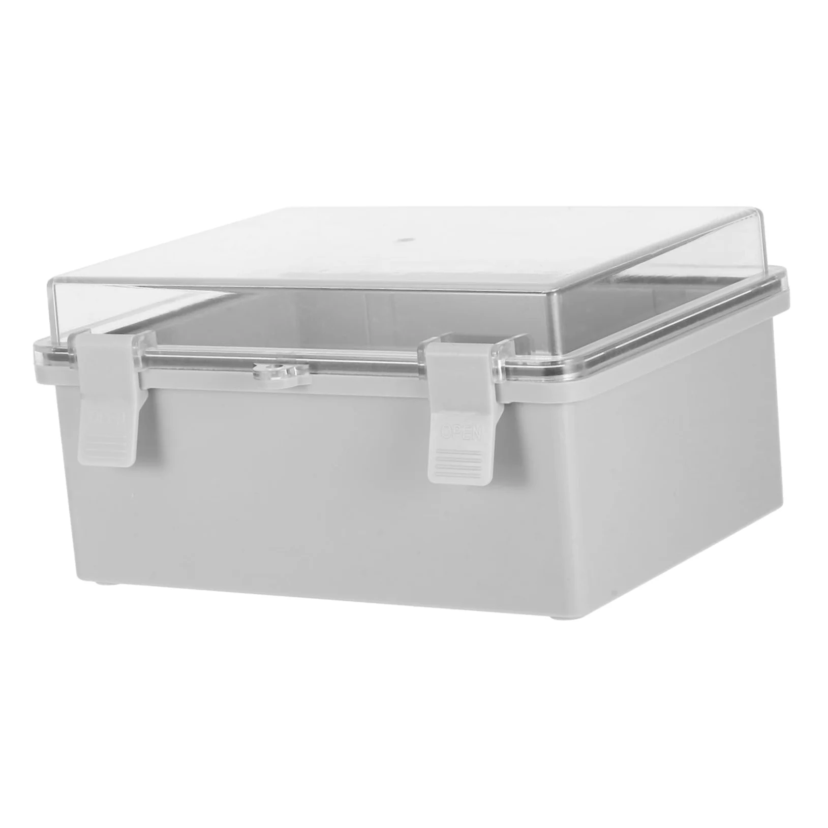 Abaodam Scatola di Giunzione Elettrica in Plastica con Protezione Affidabile e Cablaggio Facile per Progetti Elettrici Esterni 220x170x110 Mm