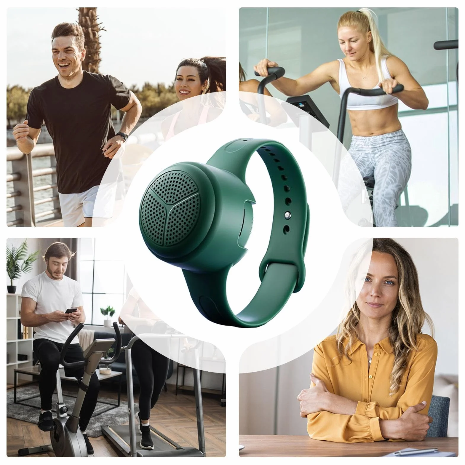 Altoparlante Indossabile | Cassa Audio da Polso | Batteria a Lunga Durata Lettore Audio Musicale da Polso per Viaggi, Moto, Arrampicata, Allenamenti, Ciclismo e Attività all'Aperto